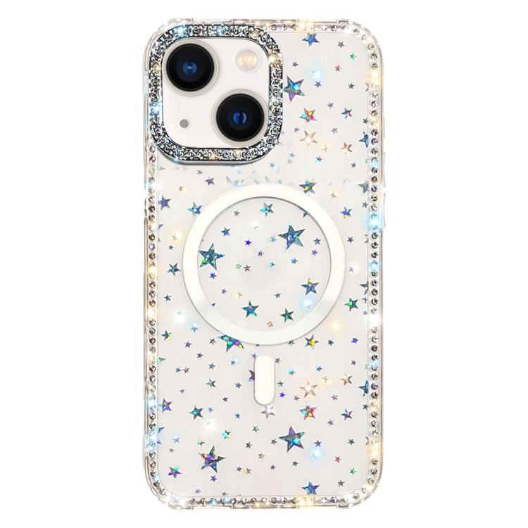 Coque de téléphone magnétique hybride en TPU PC IMD double face à strass, pour iPhone 15 Pro Max, pour iPhone 15 Pro, pour iPhone 15, pour iPhone 14, pour iPhone 14 Pro, pour iPhone 14 Pro Max, pour iPhone 13 Pro Max, pour iPhone 13 Pro
