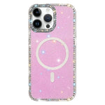 Coque de téléphone magnétique hybride en TPU PC IMD double face à strass, pour iPhone 15 Pro Max, pour iPhone 15 Pro, pour iPhone 15, pour iPhone 14, pour iPhone 14 Pro, pour iPhone 14 Pro Max, pour iPhone 13 Pro Max, pour iPhone 13 Pro