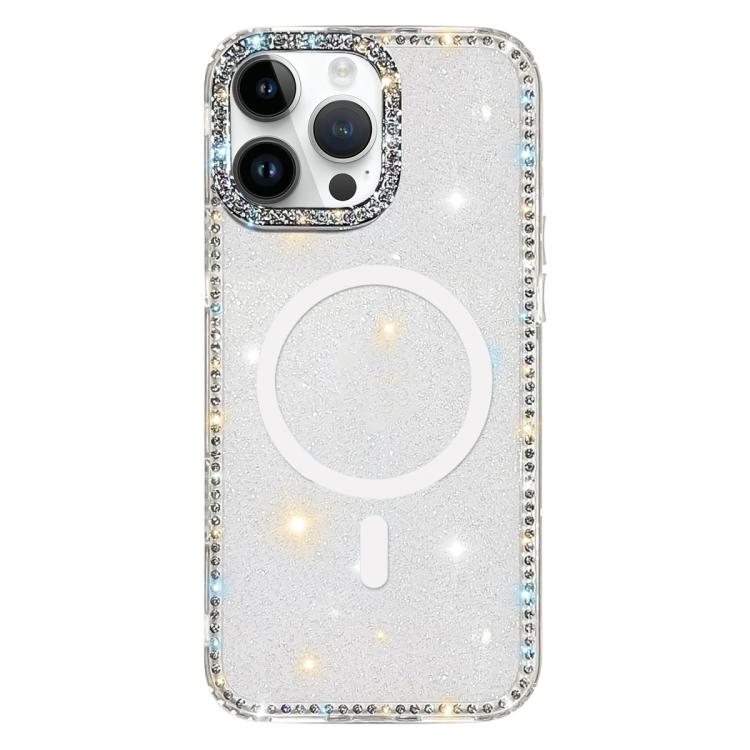 Coque de téléphone magnétique hybride en TPU PC IMD double face à strass, pour iPhone 15 Pro Max, pour iPhone 15 Pro, pour iPhone 15, pour iPhone 14, pour iPhone 14 Pro, pour iPhone 14 Pro Max, pour iPhone 13 Pro Max, pour iPhone 13 Pro