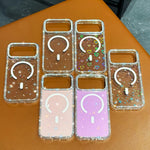 Coque de téléphone magnétique hybride en TPU PC IMD double face à strass, pour iPhone 15 Pro Max, pour iPhone 15 Pro, pour iPhone 15, pour iPhone 14, pour iPhone 14 Pro, pour iPhone 14 Pro Max, pour iPhone 13 Pro Max, pour iPhone 13 Pro