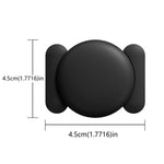 XDcase Lot de 2 coques de protection magnétiques en silicone anti-perte, kit de coques magnétiques