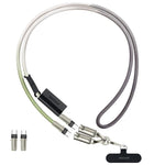 Câble de charge multifonctionnel MOCOME W3 Type-C vers Type-C, cordon de téléphone réglable en bandoulière