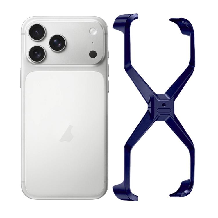 Coque de téléphone en métal sans cadre en forme de X, pour iPhone 17 Pro Max, pour iPhone 17 Pro