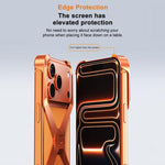 Coque de téléphone en métal sans cadre en forme de X, pour iPhone 17 Pro Max, pour iPhone 17 Pro