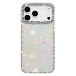 Étui de téléphone hybride TPU PC IMD double face en strass, Pour iPhone 17 Pro Max, Pour iPhone 17 Pro, Pour iPhone 17, Pour iPhone Air, Pour iPhone 16 Pro Max, Pour iPhone 16 Pro, Pour iPhone 16 Plus, Pour iPhone 16