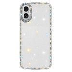 Étui de téléphone hybride TPU PC IMD double face en strass, Pour iPhone 17 Pro Max, Pour iPhone 17 Pro, Pour iPhone 17, Pour iPhone Air, Pour iPhone 16 Pro Max, Pour iPhone 16 Pro, Pour iPhone 16 Plus, Pour iPhone 16