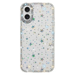 Étui de téléphone hybride TPU PC IMD double face en strass, Pour iPhone 17 Pro Max, Pour iPhone 17 Pro, Pour iPhone 17, Pour iPhone Air, Pour iPhone 16 Pro Max, Pour iPhone 16 Pro, Pour iPhone 16 Plus, Pour iPhone 16
