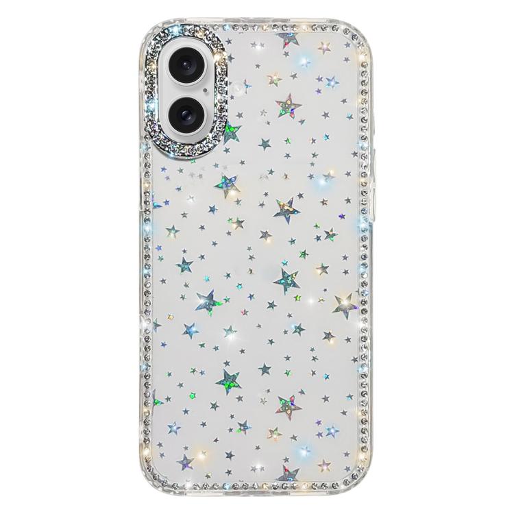 Étui de téléphone hybride TPU PC IMD double face en strass, Pour iPhone 17 Pro Max, Pour iPhone 17 Pro, Pour iPhone 17, Pour iPhone Air, Pour iPhone 16 Pro Max, Pour iPhone 16 Pro, Pour iPhone 16 Plus, Pour iPhone 16