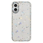 Étui de téléphone hybride TPU PC IMD double face en strass, Pour iPhone 17 Pro Max, Pour iPhone 17 Pro, Pour iPhone 17, Pour iPhone Air, Pour iPhone 16 Pro Max, Pour iPhone 16 Pro, Pour iPhone 16 Plus, Pour iPhone 16