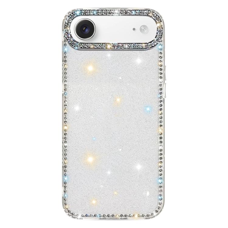 Étui de téléphone hybride TPU PC IMD double face en strass, Pour iPhone 17 Pro Max, Pour iPhone 17 Pro, Pour iPhone 17, Pour iPhone Air, Pour iPhone 16 Pro Max, Pour iPhone 16 Pro, Pour iPhone 16 Plus, Pour iPhone 16