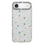 Étui de téléphone hybride TPU PC IMD double face en strass, Pour iPhone 17 Pro Max, Pour iPhone 17 Pro, Pour iPhone 17, Pour iPhone Air, Pour iPhone 16 Pro Max, Pour iPhone 16 Pro, Pour iPhone 16 Plus, Pour iPhone 16