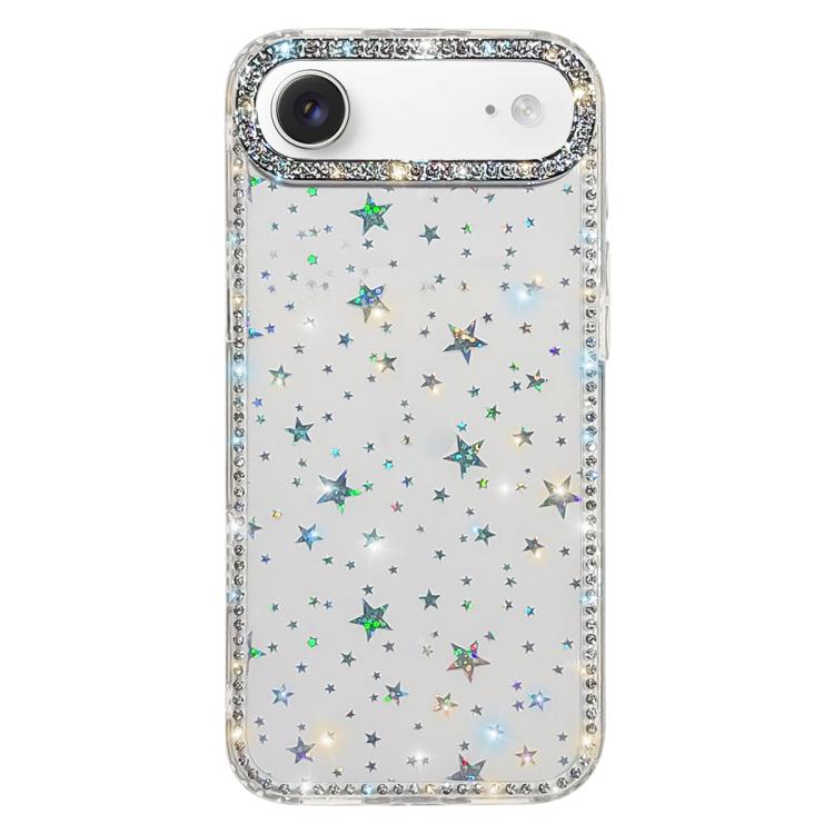 Étui de téléphone hybride TPU PC IMD double face en strass, Pour iPhone 17 Pro Max, Pour iPhone 17 Pro, Pour iPhone 17, Pour iPhone Air, Pour iPhone 16 Pro Max, Pour iPhone 16 Pro, Pour iPhone 16 Plus, Pour iPhone 16