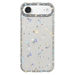 Étui de téléphone hybride TPU PC IMD double face en strass, Pour iPhone 17 Pro Max, Pour iPhone 17 Pro, Pour iPhone 17, Pour iPhone Air, Pour iPhone 16 Pro Max, Pour iPhone 16 Pro, Pour iPhone 16 Plus, Pour iPhone 16