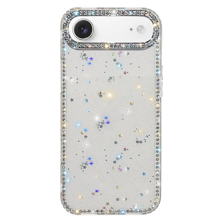 Étui de téléphone hybride TPU PC IMD double face en strass, Pour iPhone 17 Pro Max, Pour iPhone 17 Pro, Pour iPhone 17, Pour iPhone Air, Pour iPhone 16 Pro Max, Pour iPhone 16 Pro, Pour iPhone 16 Plus, Pour iPhone 16