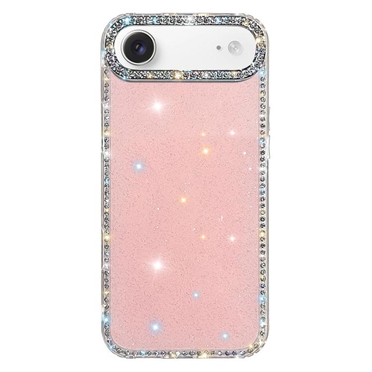 Étui de téléphone hybride TPU PC IMD double face en strass, Pour iPhone 17 Pro Max, Pour iPhone 17 Pro, Pour iPhone 17, Pour iPhone Air, Pour iPhone 16 Pro Max, Pour iPhone 16 Pro, Pour iPhone 16 Plus, Pour iPhone 16