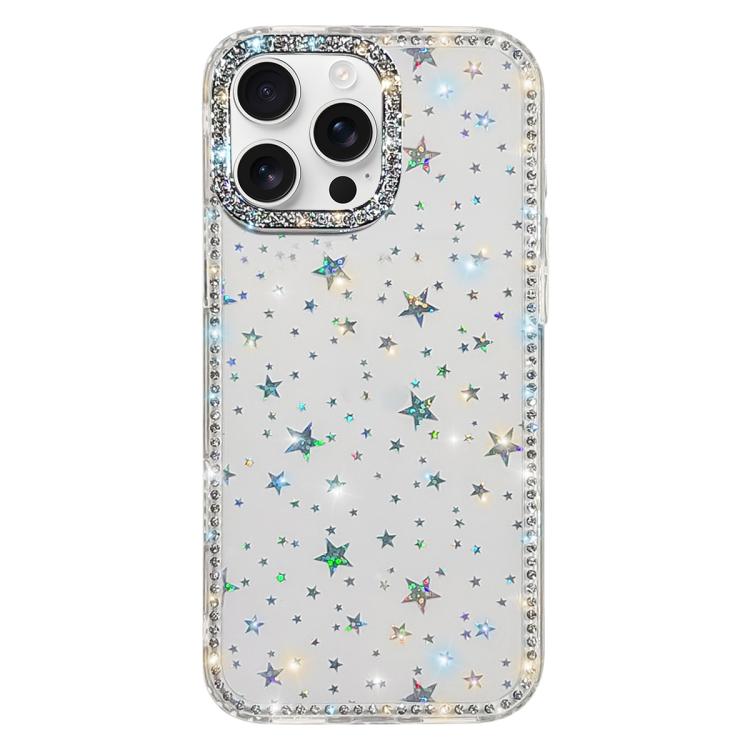 Étui de téléphone hybride TPU PC IMD double face en strass, Pour iPhone 17 Pro Max, Pour iPhone 17 Pro, Pour iPhone 17, Pour iPhone Air, Pour iPhone 16 Pro Max, Pour iPhone 16 Pro, Pour iPhone 16 Plus, Pour iPhone 16