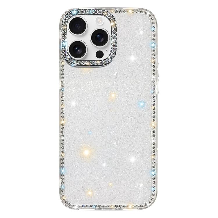 Étui de téléphone hybride TPU PC IMD double face en strass, Pour iPhone 17 Pro Max, Pour iPhone 17 Pro, Pour iPhone 17, Pour iPhone Air, Pour iPhone 16 Pro Max, Pour iPhone 16 Pro, Pour iPhone 16 Plus, Pour iPhone 16