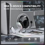Écouteurs filaires circum-auriculaires ONIKUMA X91 avec microphone