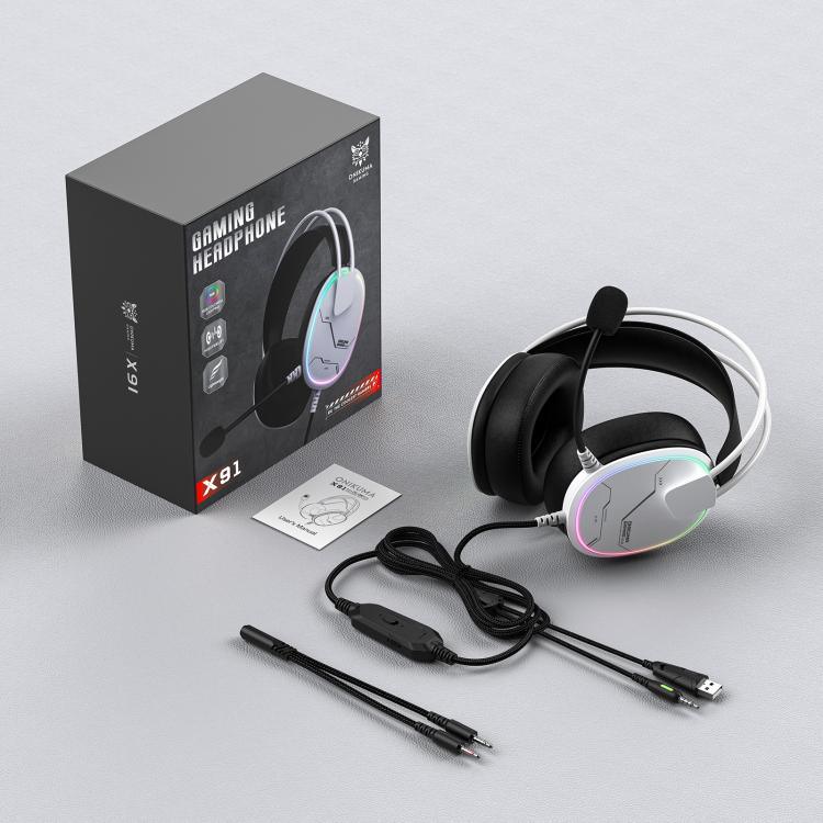Écouteurs filaires circum-auriculaires ONIKUMA X91 avec microphone