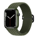 Bracelet de montre tressé en nylon avec boucle coulissante xDfind, pour Apple Watch 42 / 44 / 45 / 46 / 49 mm, pour Apple Watch 38 / 40 / 41 / S11 42 mm