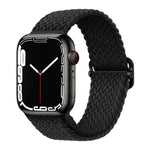 Bracelet de montre tressé en nylon avec boucle coulissante xDfind, pour Apple Watch 42 / 44 / 45 / 46 / 49 mm, pour Apple Watch 38 / 40 / 41 / S11 42 mm