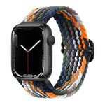 Bracelet de montre tressé en nylon avec boucle coulissante xDfind, pour Apple Watch 42 / 44 / 45 / 46 / 49 mm, pour Apple Watch 38 / 40 / 41 / S11 42 mm