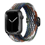 Bracelet de montre tressé en nylon avec boucle coulissante xDfind, pour Apple Watch 42 / 44 / 45 / 46 / 49 mm, pour Apple Watch 38 / 40 / 41 / S11 42 mm