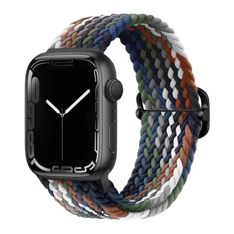Bracelet de montre tressé en nylon avec boucle coulissante xDfind, pour Apple Watch 42 / 44 / 45 / 46 / 49 mm, pour Apple Watch 38 / 40 / 41 / S11 42 mm