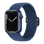 Bracelet de montre tressé en nylon avec boucle coulissante xDfind, pour Apple Watch 42 / 44 / 45 / 46 / 49 mm, pour Apple Watch 38 / 40 / 41 / S11 42 mm
