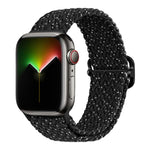 Bracelet de montre tressé en nylon avec boucle coulissante xDfind, pour Apple Watch 42 / 44 / 45 / 46 / 49 mm, pour Apple Watch 38 / 40 / 41 / S11 42 mm