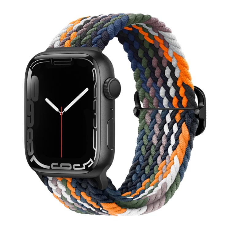 Bracelet de montre tressé en nylon avec boucle coulissante xDfind, pour Apple Watch 42 / 44 / 45 / 46 / 49 mm, pour Apple Watch 38 / 40 / 41 / S11 42 mm
