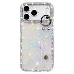 Étui de Téléphone avec Support de Bracelet Pailleté Strass, Pour iPhone 17 Pro, Pour iPhone 17, Pour iPhone Air, Pour iPhone 16 Pro Max, Pour iPhone 16 Pro, Pour iPhone 16 Plus, Pour iPhone 16, Pour iPhone 15 Pro Max