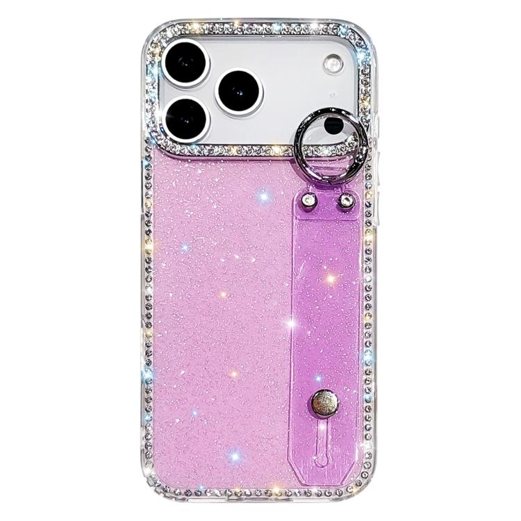 Étui de Téléphone avec Support de Bracelet Pailleté Strass, Pour iPhone 17 Pro, Pour iPhone 17, Pour iPhone Air, Pour iPhone 16 Pro Max, Pour iPhone 16 Pro, Pour iPhone 16 Plus, Pour iPhone 16, Pour iPhone 15 Pro Max