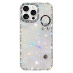 Étui de Téléphone avec Support de Bracelet Pailleté Strass, Pour iPhone 17 Pro, Pour iPhone 17, Pour iPhone Air, Pour iPhone 16 Pro Max, Pour iPhone 16 Pro, Pour iPhone 16 Plus, Pour iPhone 16, Pour iPhone 15 Pro Max