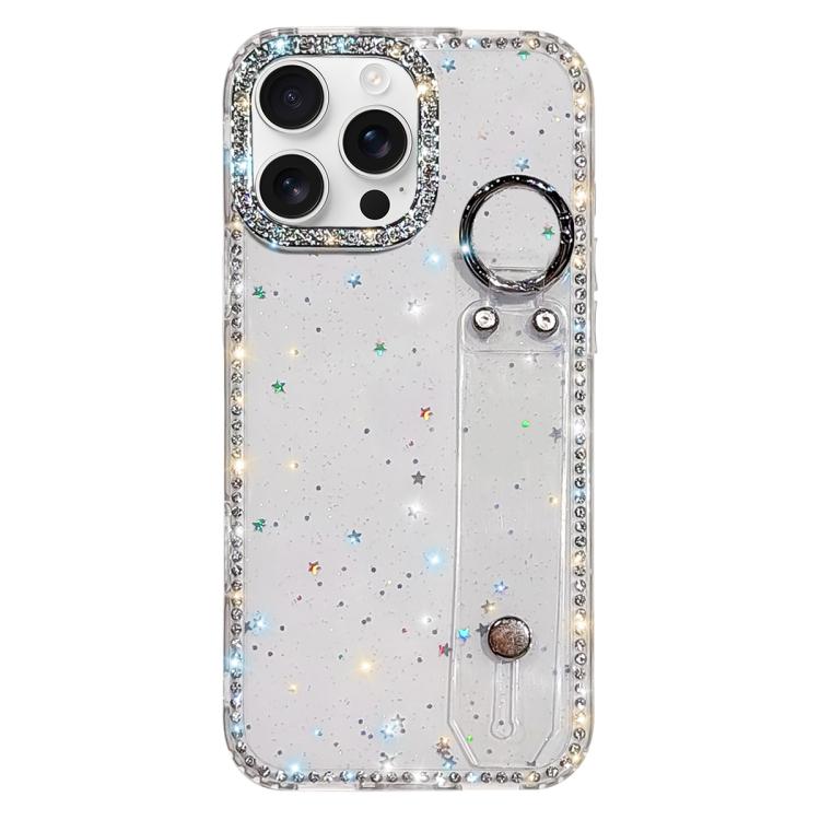 Étui de Téléphone avec Support de Bracelet Pailleté Strass, Pour iPhone 17 Pro, Pour iPhone 17, Pour iPhone Air, Pour iPhone 16 Pro Max, Pour iPhone 16 Pro, Pour iPhone 16 Plus, Pour iPhone 16, Pour iPhone 15 Pro Max