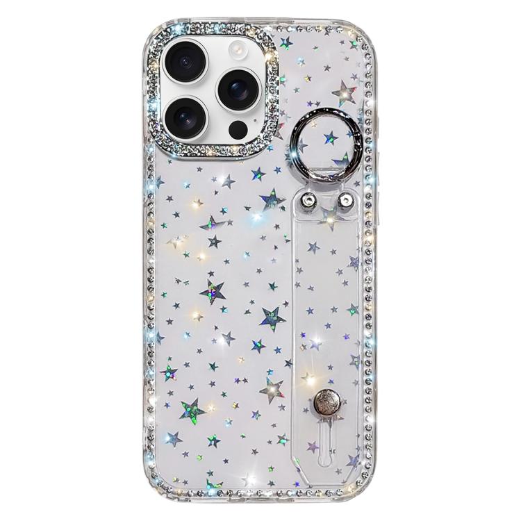 Étui de Téléphone avec Support de Bracelet Pailleté Strass, Pour iPhone 17 Pro, Pour iPhone 17, Pour iPhone Air, Pour iPhone 16 Pro Max, Pour iPhone 16 Pro, Pour iPhone 16 Plus, Pour iPhone 16, Pour iPhone 15 Pro Max