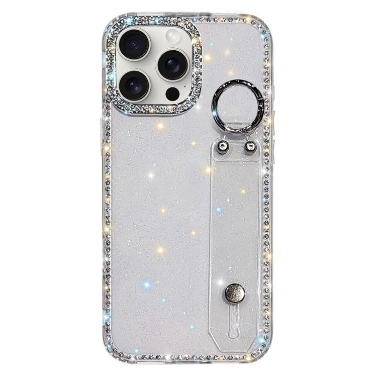 Étui de Téléphone avec Support de Bracelet Pailleté Strass, Pour iPhone 17 Pro, Pour iPhone 17, Pour iPhone Air, Pour iPhone 16 Pro Max, Pour iPhone 16 Pro, Pour iPhone 16 Plus, Pour iPhone 16, Pour iPhone 15 Pro Max