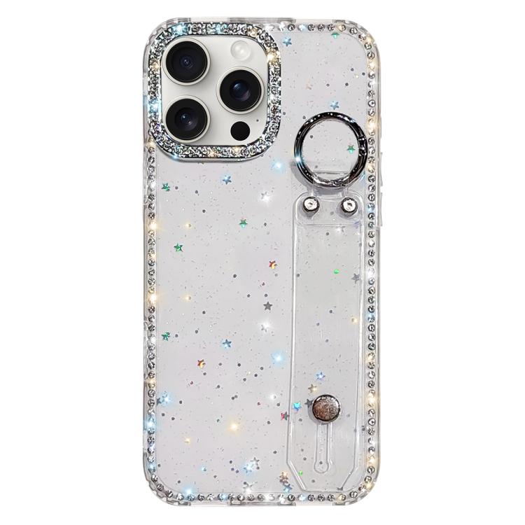 Étui de Téléphone avec Support de Bracelet Pailleté Strass, Pour iPhone 17 Pro, Pour iPhone 17, Pour iPhone Air, Pour iPhone 16 Pro Max, Pour iPhone 16 Pro, Pour iPhone 16 Plus, Pour iPhone 16, Pour iPhone 15 Pro Max
