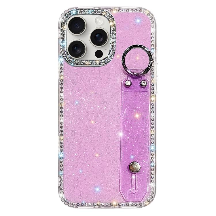 Étui de Téléphone avec Support de Bracelet Pailleté Strass, Pour iPhone 17 Pro, Pour iPhone 17, Pour iPhone Air, Pour iPhone 16 Pro Max, Pour iPhone 16 Pro, Pour iPhone 16 Plus, Pour iPhone 16, Pour iPhone 15 Pro Max