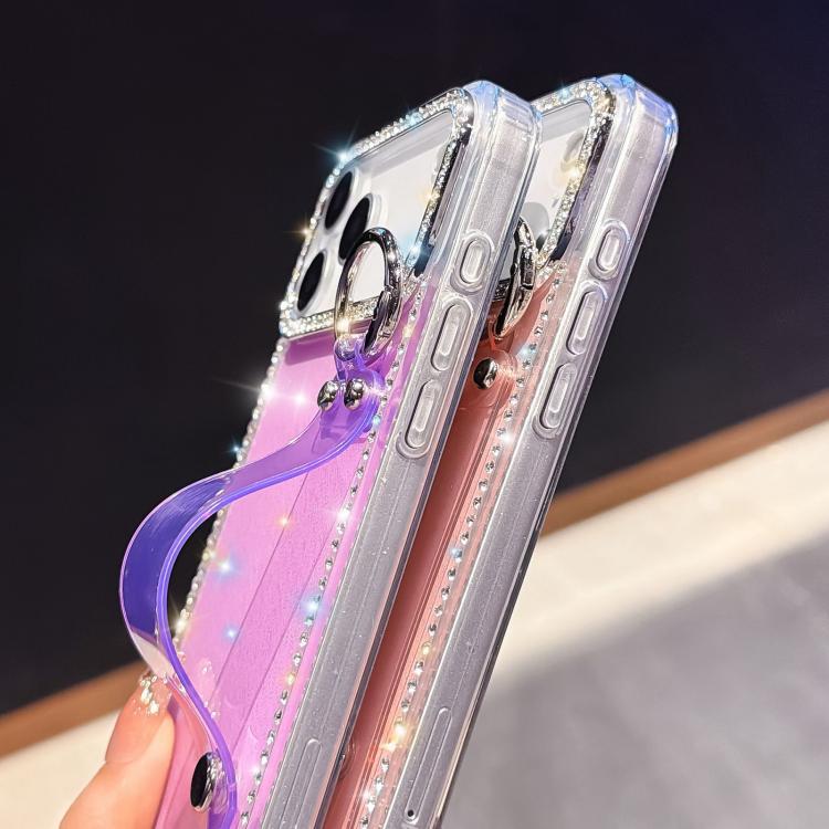 Étui de Téléphone avec Support de Bracelet Pailleté Strass, Pour iPhone 17 Pro, Pour iPhone 17, Pour iPhone Air, Pour iPhone 16 Pro Max, Pour iPhone 16 Pro, Pour iPhone 16 Plus, Pour iPhone 16, Pour iPhone 15 Pro Max