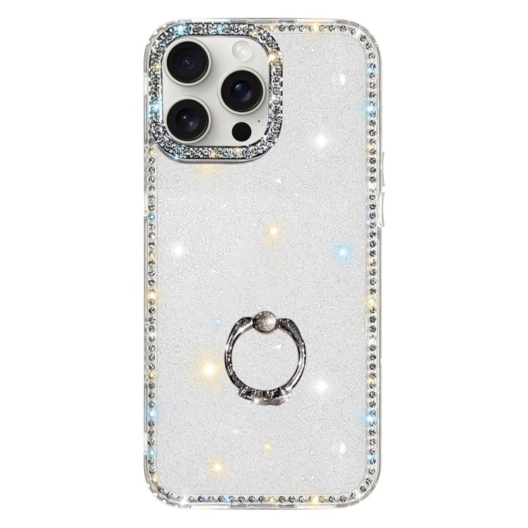 Coque de téléphone hybride TPU PC IMD double face avec strass et support de bague, pour iPhone 15 Pro Max, pour iPhone 15 Pro, pour iPhone 15, pour iPhone 14, pour iPhone 14 Pro, pour iPhone 14 Pro Max, pour iPhone 13 Pro Max, pour iPhone 13 Pro