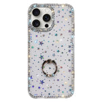 Coque de téléphone hybride TPU PC IMD double face avec strass et support de bague, pour iPhone 15 Pro Max, pour iPhone 15 Pro, pour iPhone 15, pour iPhone 14, pour iPhone 14 Pro, pour iPhone 14 Pro Max, pour iPhone 13 Pro Max, pour iPhone 13 Pro