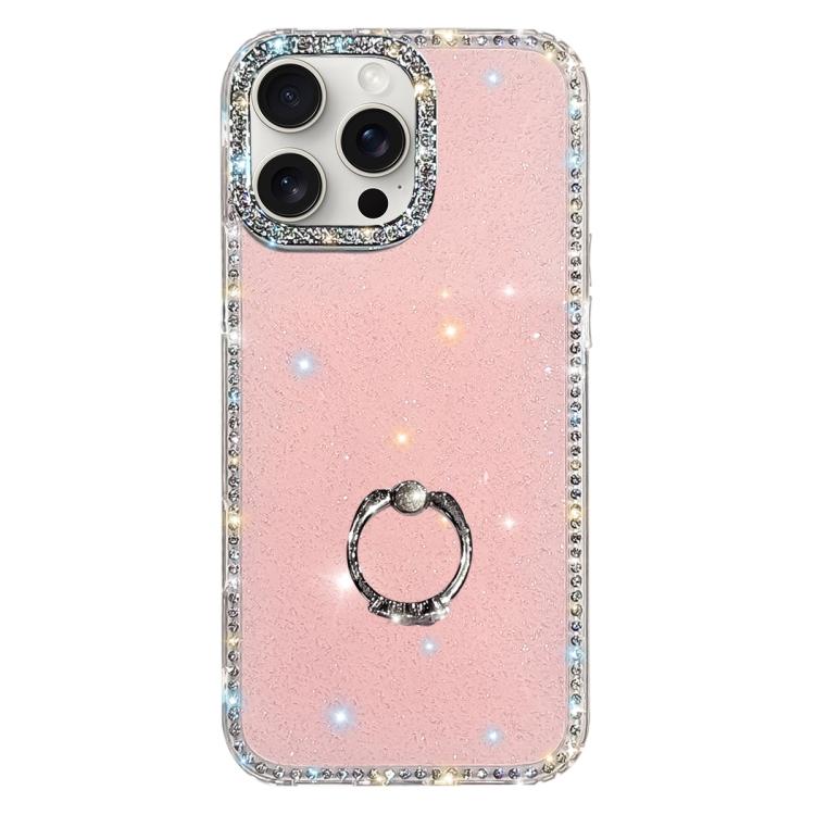 Coque de téléphone hybride TPU PC IMD double face avec strass et support de bague, pour iPhone 15 Pro Max, pour iPhone 15 Pro, pour iPhone 15, pour iPhone 14, pour iPhone 14 Pro, pour iPhone 14 Pro Max, pour iPhone 13 Pro Max, pour iPhone 13 Pro