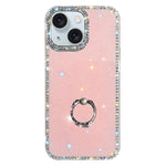 Coque de téléphone hybride TPU PC IMD double face avec strass et support de bague, pour iPhone 15 Pro Max, pour iPhone 15 Pro, pour iPhone 15, pour iPhone 14, pour iPhone 14 Pro, pour iPhone 14 Pro Max, pour iPhone 13 Pro Max, pour iPhone 13 Pro