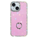 Coque de téléphone hybride TPU PC IMD double face avec strass et support de bague, pour iPhone 15 Pro Max, pour iPhone 15 Pro, pour iPhone 15, pour iPhone 14, pour iPhone 14 Pro, pour iPhone 14 Pro Max, pour iPhone 13 Pro Max, pour iPhone 13 Pro