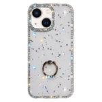 Coque de téléphone hybride TPU PC IMD double face avec strass et support de bague, pour iPhone 15 Pro Max, pour iPhone 15 Pro, pour iPhone 15, pour iPhone 14, pour iPhone 14 Pro, pour iPhone 14 Pro Max, pour iPhone 13 Pro Max, pour iPhone 13 Pro