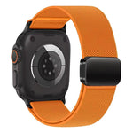 xDfind Bracelet de Montre en Nylon Élastique avec Boucle Magnétique, Pour Apple Watch 42 / 44 / 45 / 46 / 49mm, Pour Apple Watch 38 / 40 / 41 / S11 42mm