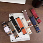 xDfind Bracelet de Montre en Nylon Élastique avec Boucle Magnétique, Pour Apple Watch 42 / 44 / 45 / 46 / 49mm, Pour Apple Watch 38 / 40 / 41 / S11 42mm