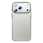 Coque de téléphone hybride en TPU acrylique givré avec film de protection d'objectif, Pour iPhone 17 Pro Max, Pour iPhone 17 Pro