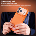 Coque de téléphone hybride en TPU acrylique givré avec film de protection d'objectif, Pour iPhone 17 Pro Max, Pour iPhone 17 Pro